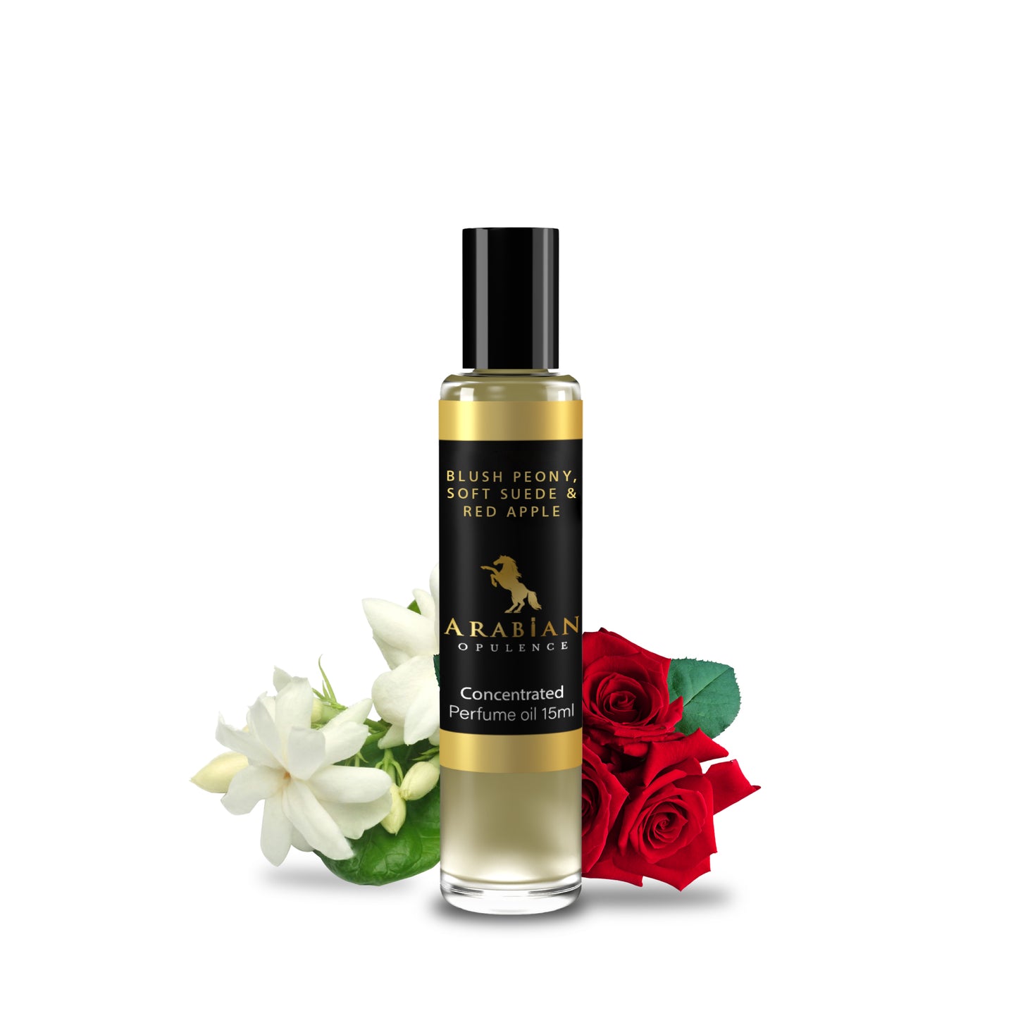 FR234 BLUSH PEONY, SOFT PEONY & RED APPLE - A Floral Perfume Body Oil For Women| Long-Lasting Alcohol-Free Fragrance