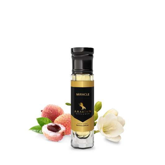 FR204  MIRACLE -  Floral Perfume Body Oil For Women| Long-Lasting Alcohol-Free Fragrance