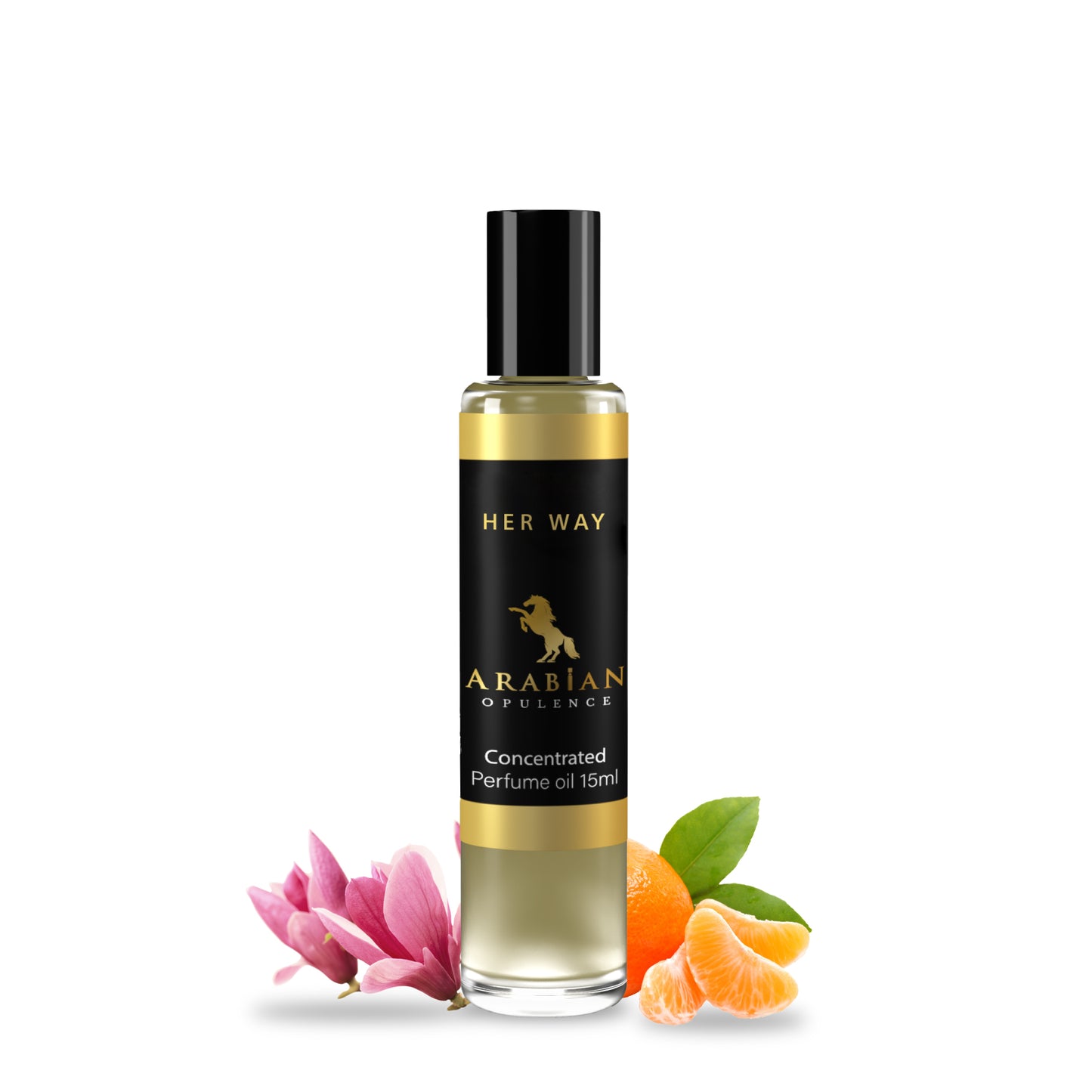 FR19 HER WAY - A Floral Fragrance Perfume Body Oil For Women | Long-Lasting Alcohol-Free Fragrance