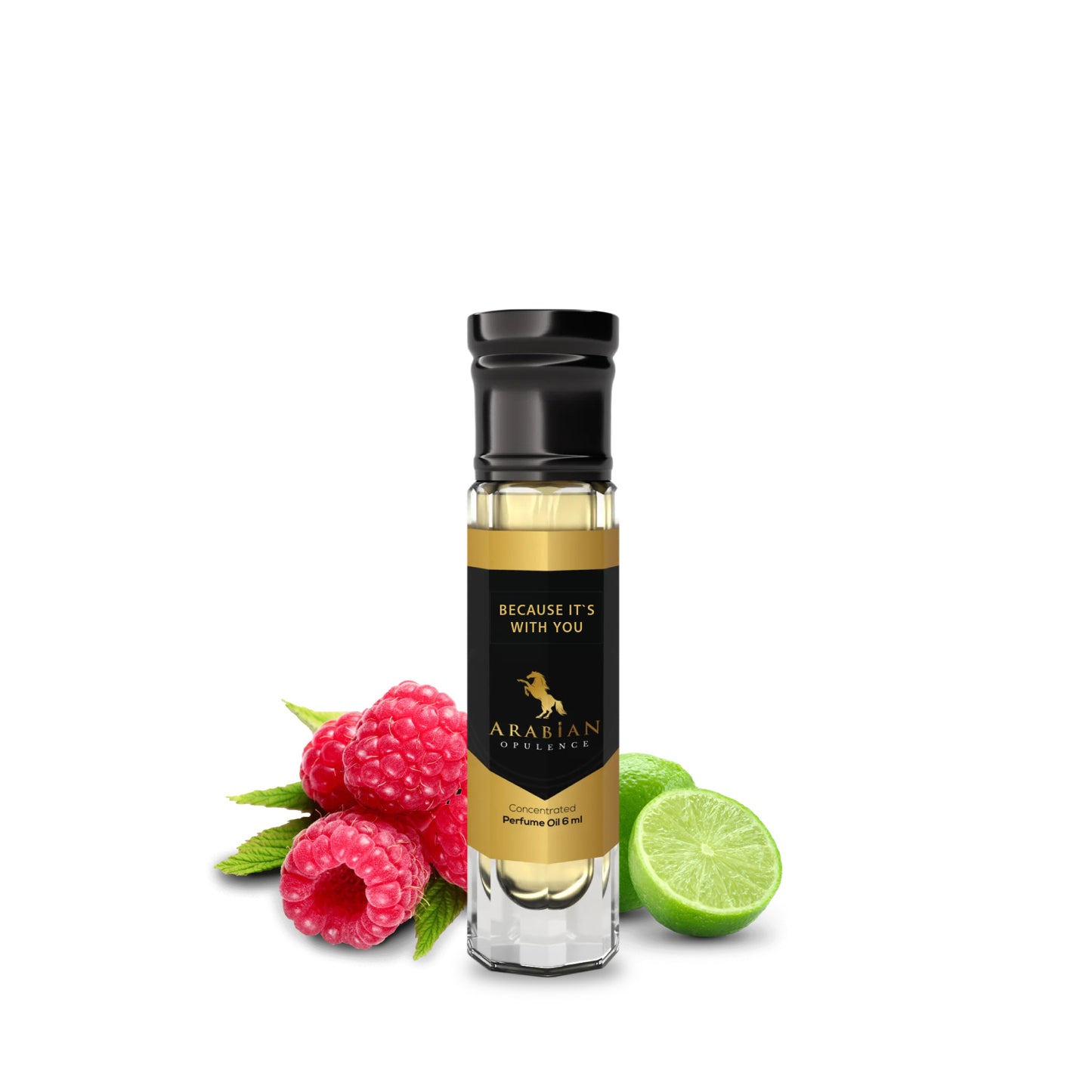 FR57 BECAUSE IT'S WITH YOU - Floral-Fruity Perfume Body Oil For Women | Long-Lasting Alcohol-Free Fragrance