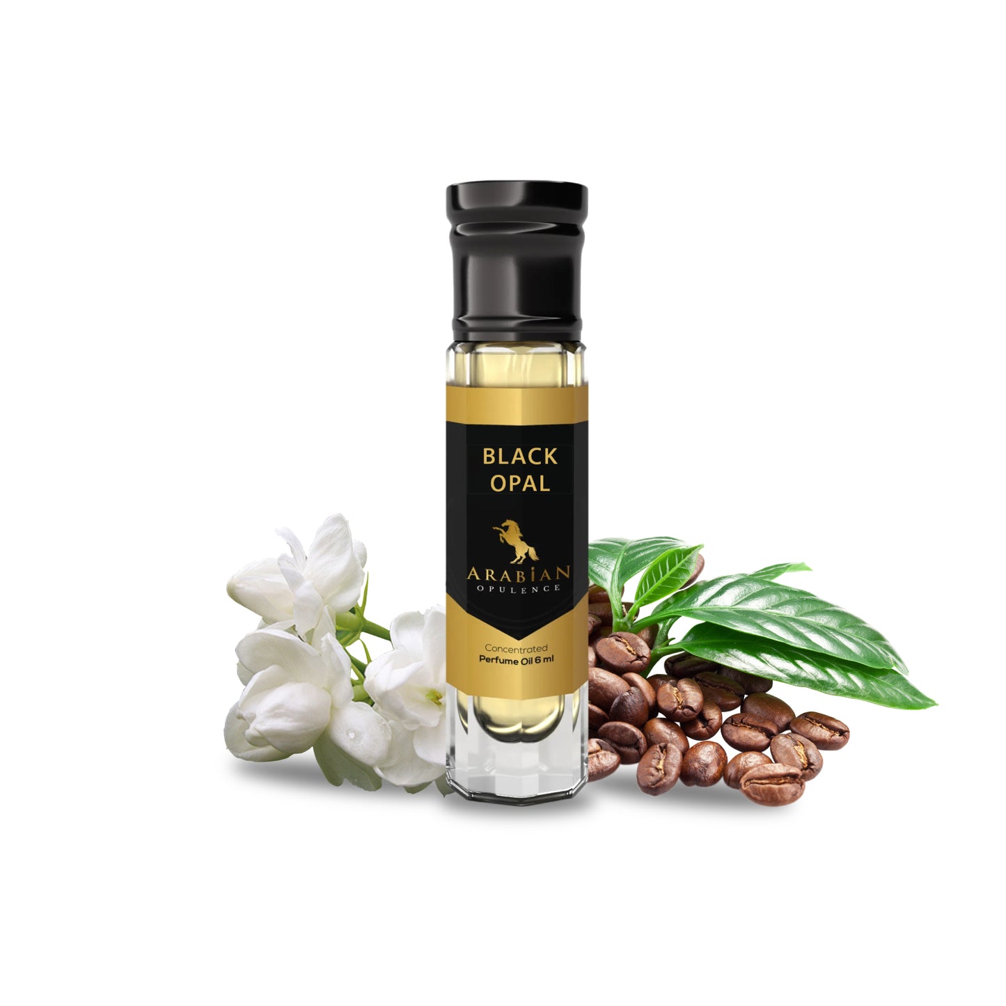 FR49 BLACK OPAL  Oriental Vanilla Perfume Body Oil For Women| Long-Lasting Alcohol-Free Fragrance