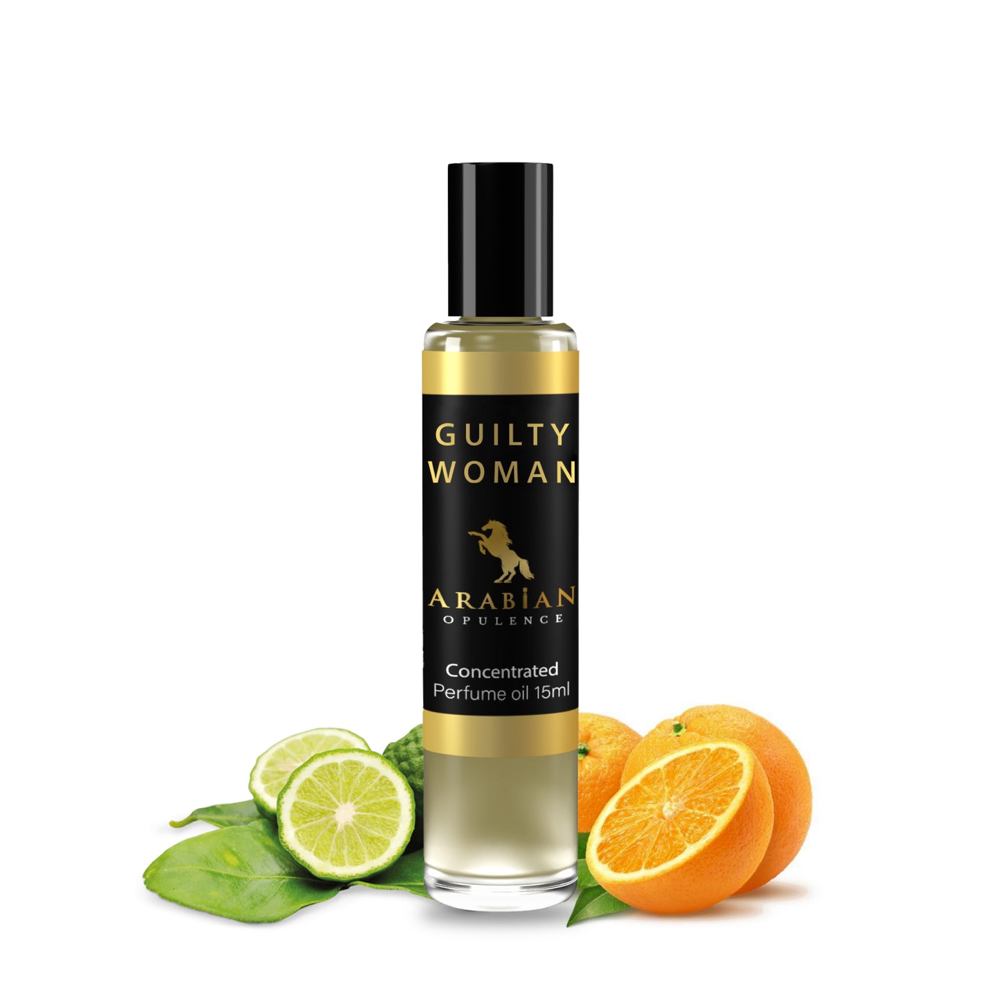 FR123 GUILTY WOMAN - An Amber Floral Perfume Body Oil | Long-Lasting Alcohol-Free Fragrance