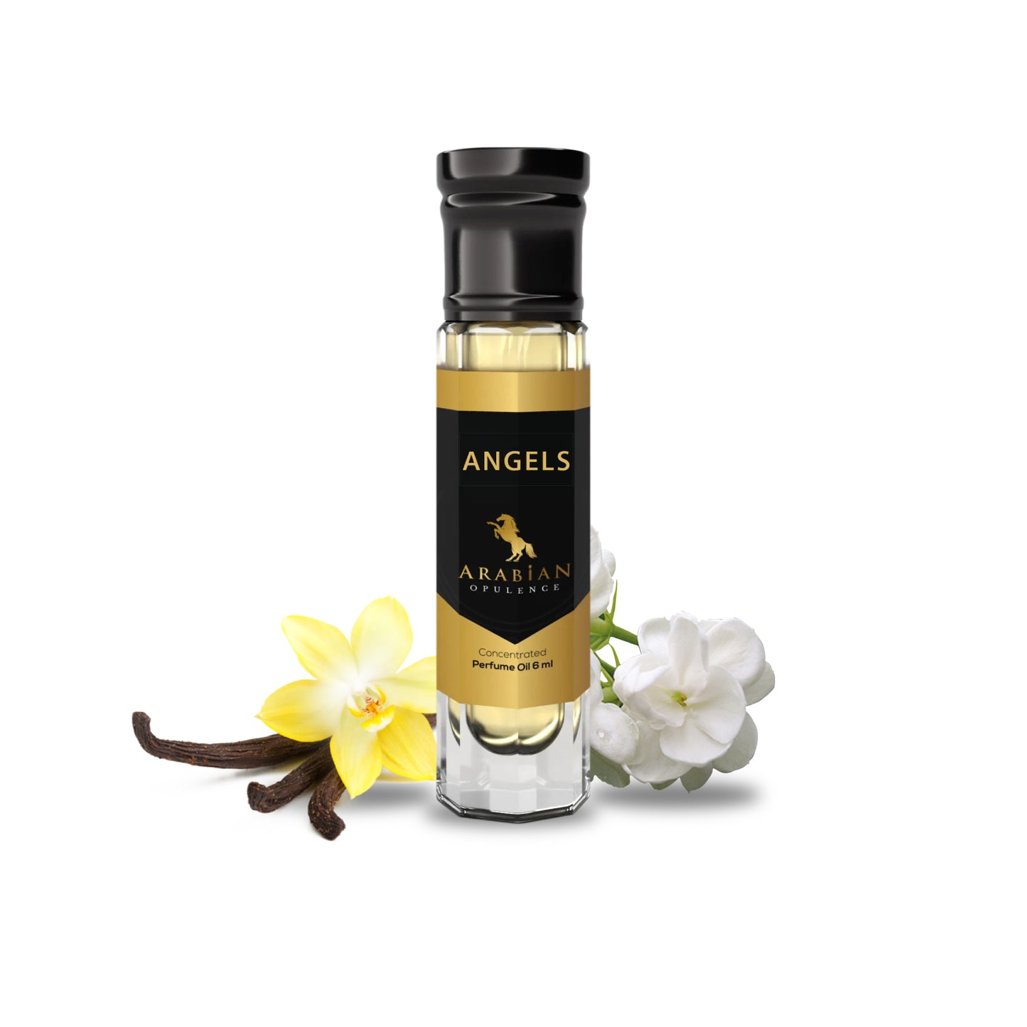 FR27, ANGELS- Oriental Vanilla Perfume Body Oil For Women | Long-Lasting Alcohol-Free Fragrance