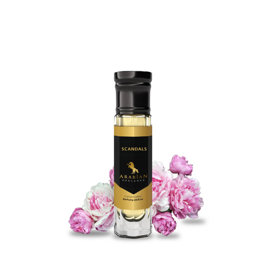 FR264 SCANDALOUS-  Floral Fruity Perfume Body Oil For Women | Long-Lasting Alcohol-Free Fragrance