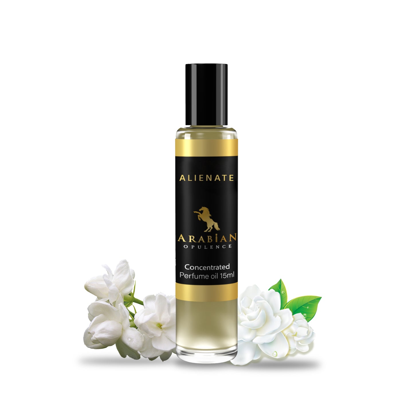 FR15.ALIENATE -  An Amber Woody Perfume Body Oil For Women | Long-Lasting Alcohol-Free Fragrance