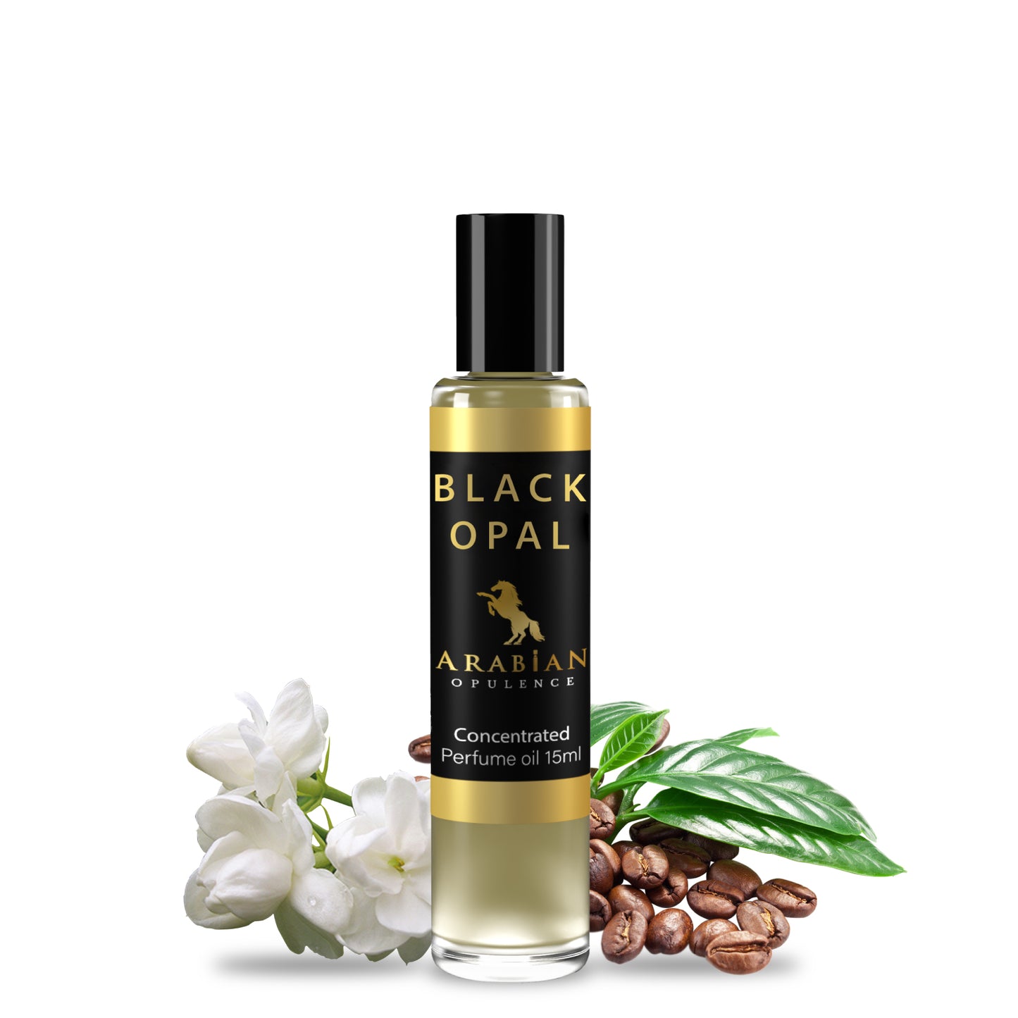 FR49 BLACK OPAL  Oriental Vanilla Perfume Body Oil For Women| Long-Lasting Alcohol-Free Fragrance