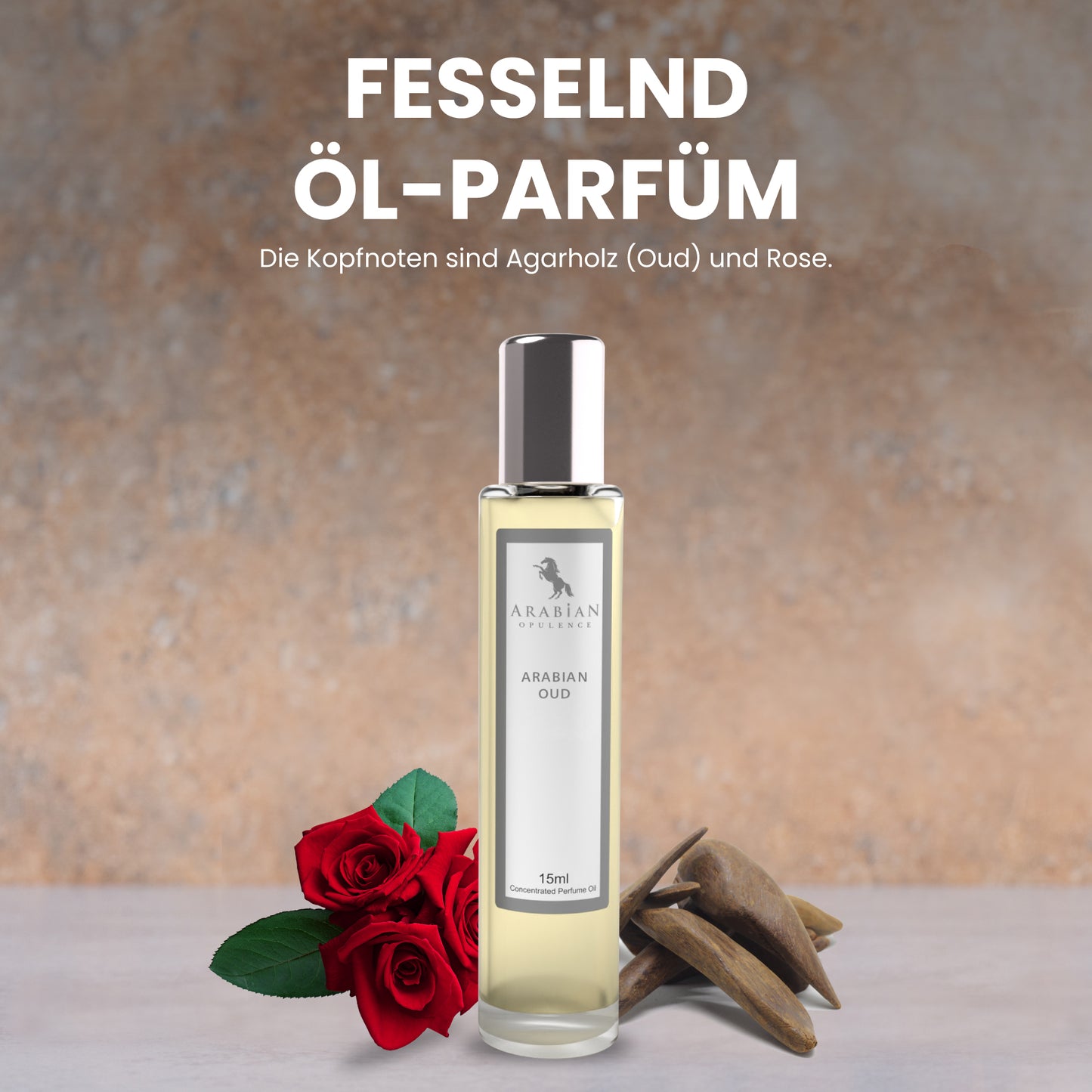 FR306 ARABISCHE OUD PARFUMOLIE VOOR MANNEN EN VROUWEN, roll-on fles Arabian Opulence