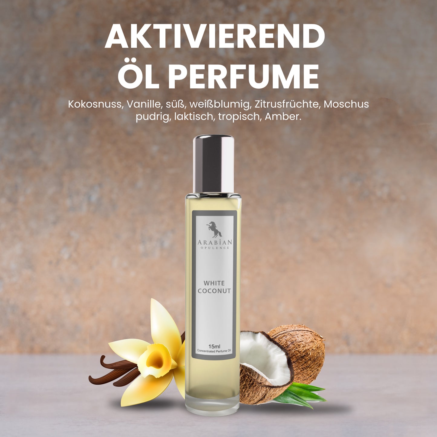 FR303 WHITE COCONUT -  A Refreshing Floral Fruity Unisex Perfume Body Oil | Long-Lasting Alcohol-Free Fragrance