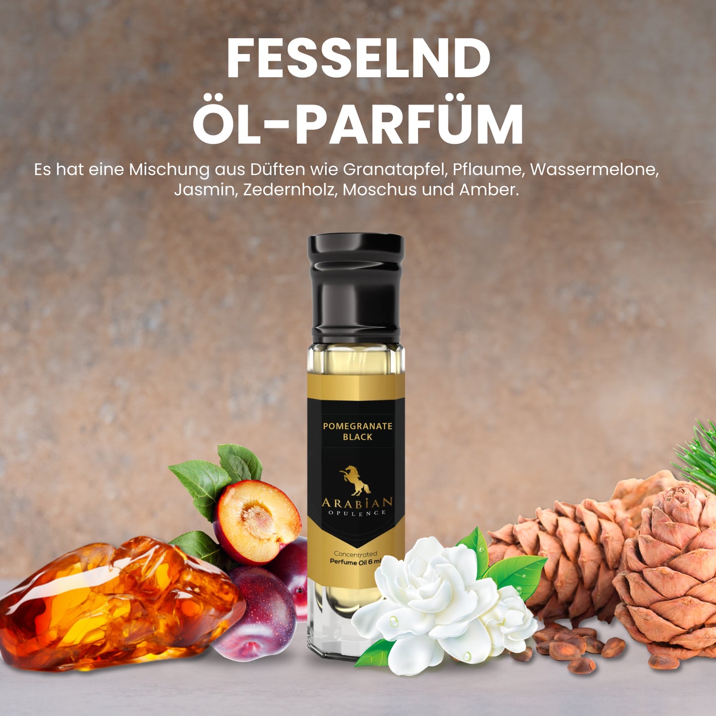 FR239. BLACK POMEGRANATE, PARFÜMÖL FÜR FRAUEN. Arabian Opulence