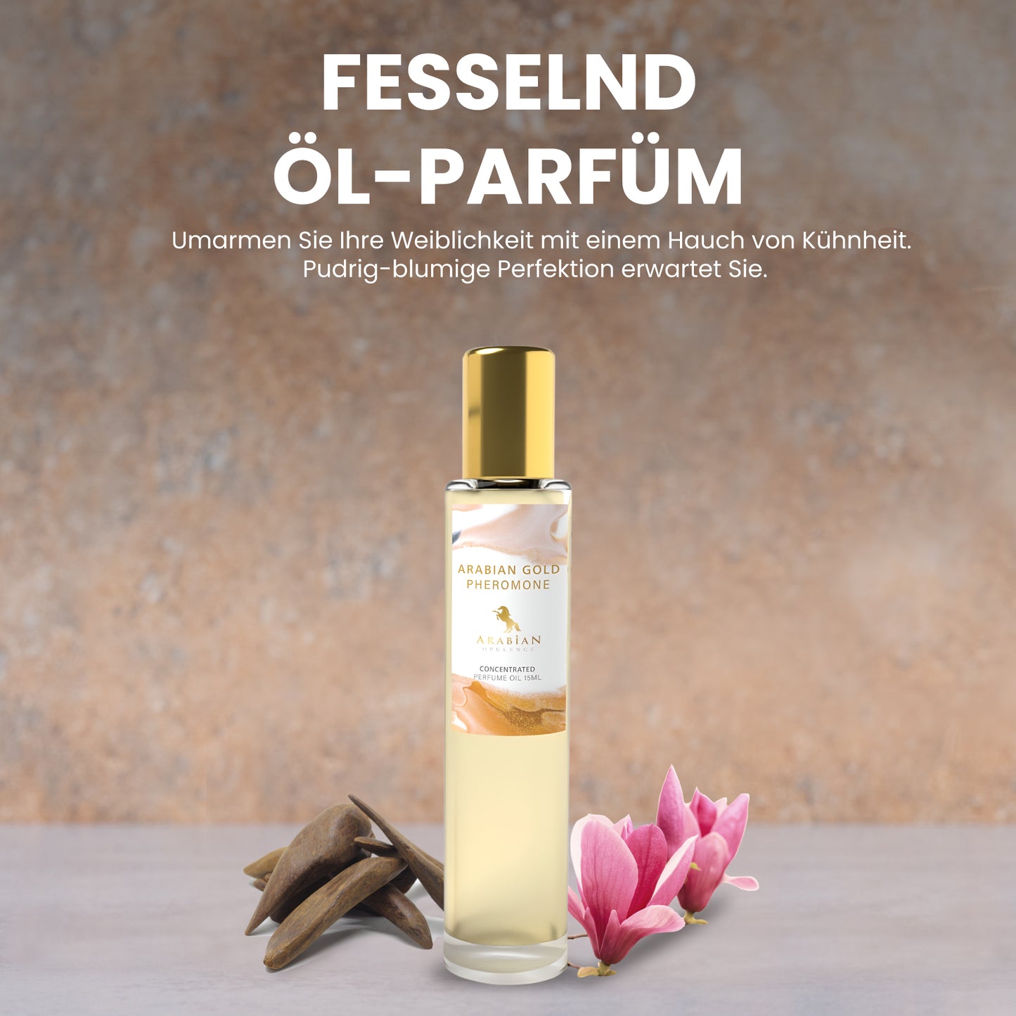 ARABIAN GOLD FEROMONE 15ml Parfumolie voor mannen en vrouwen