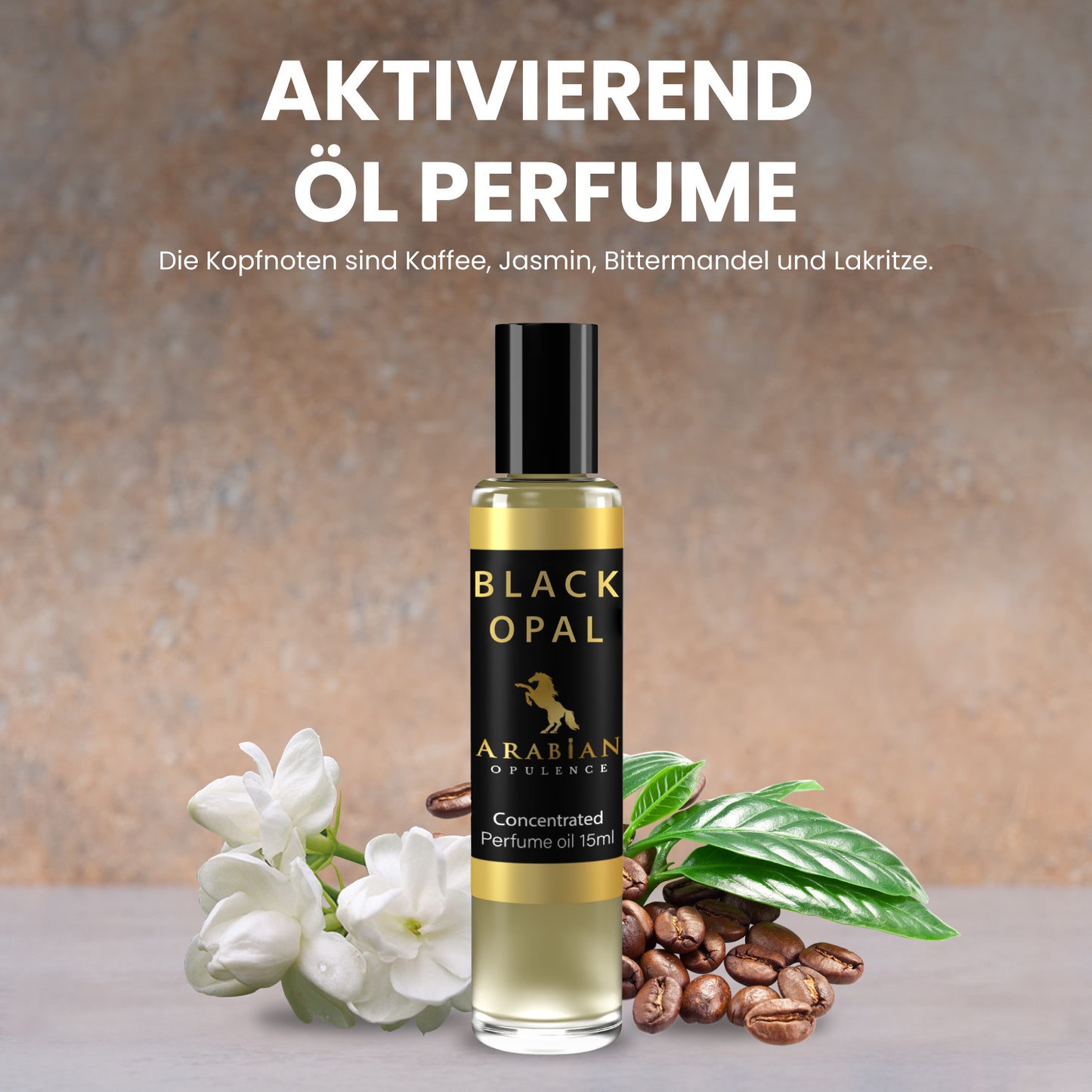 FR49 BLACK OPAL  Oriental Vanilla Perfume Body Oil For Women| Long-Lasting Alcohol-Free Fragrance