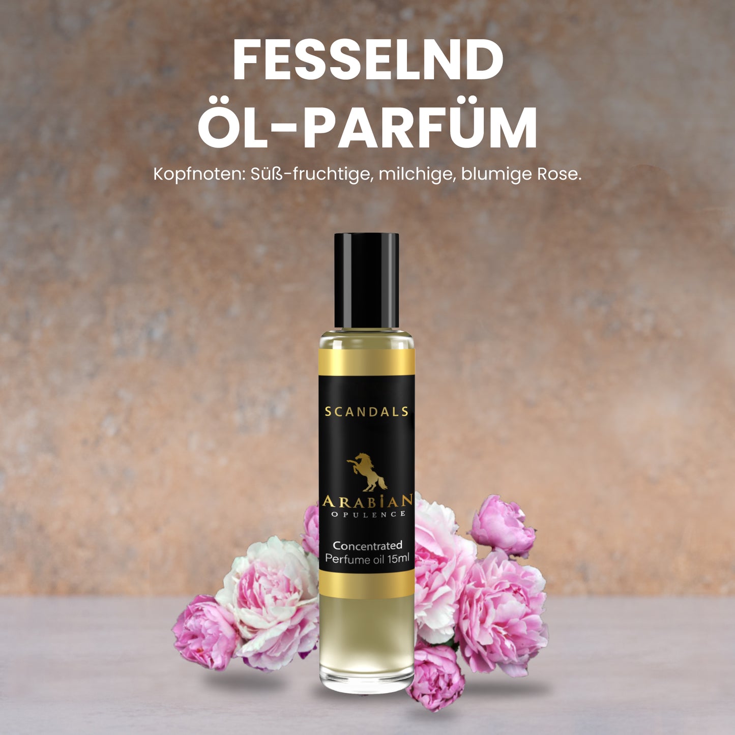 FR264 SCANDALOUS-  Floral Fruity Perfume Body Oil For Women | Long-Lasting Alcohol-Free Fragrance