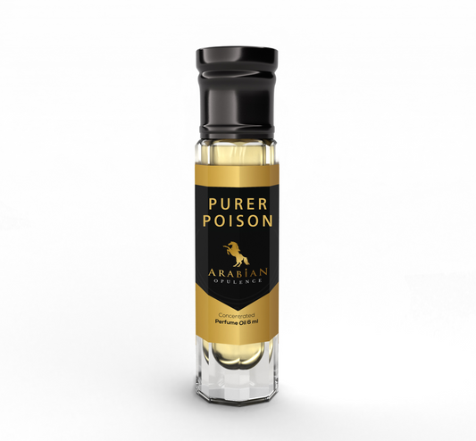 FR241 PURER POISON - Floral Fragrance Perfume Body Oil For Women | Long-Lasting Alcohol-Free Fragrance