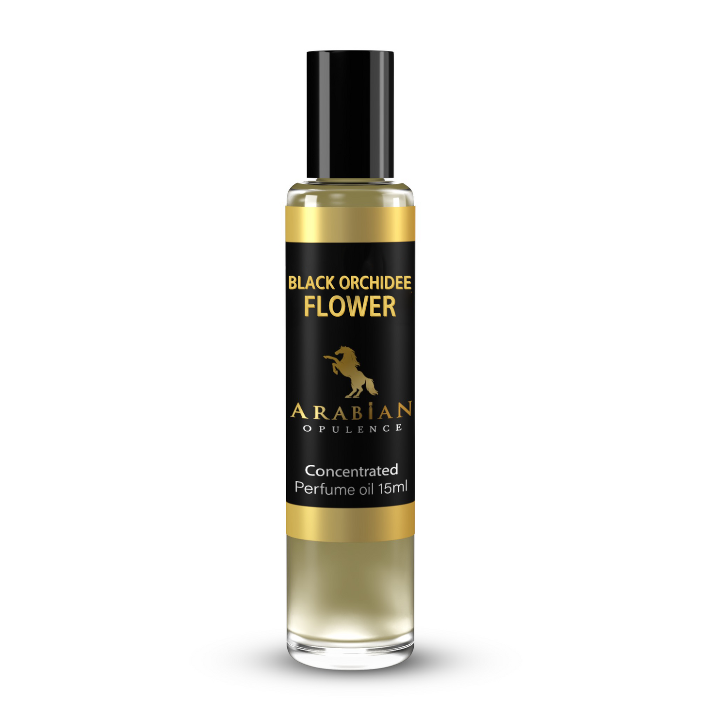 FR44 BLACK ORCHIDEE FLOWER -  Floral  Perfume Body Oil For Women | Long-Lasting Alcohol-Free Fragrance