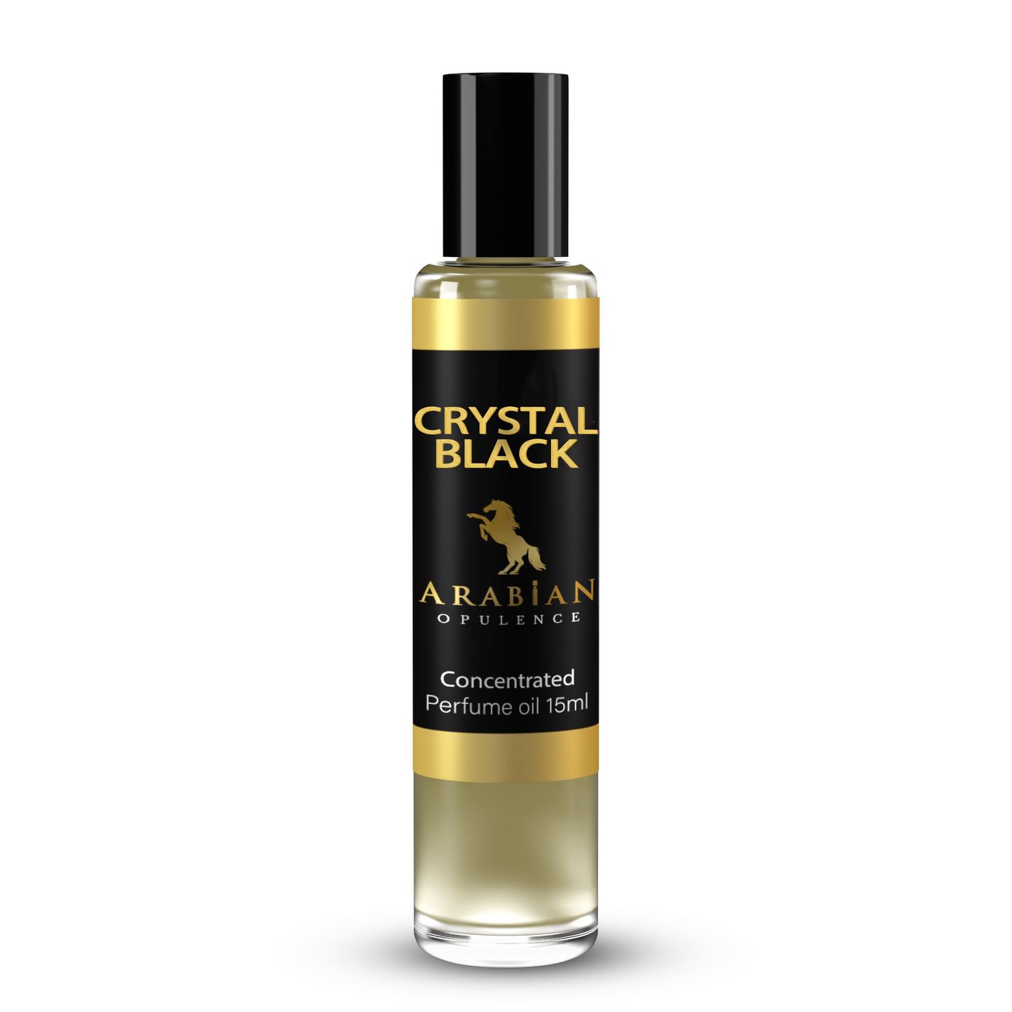 FR72 CRYSTAL BLACK -  Oriental Floral Perfume Body Oil For Women| Long-Lasting Alcohol-Free Fragrance