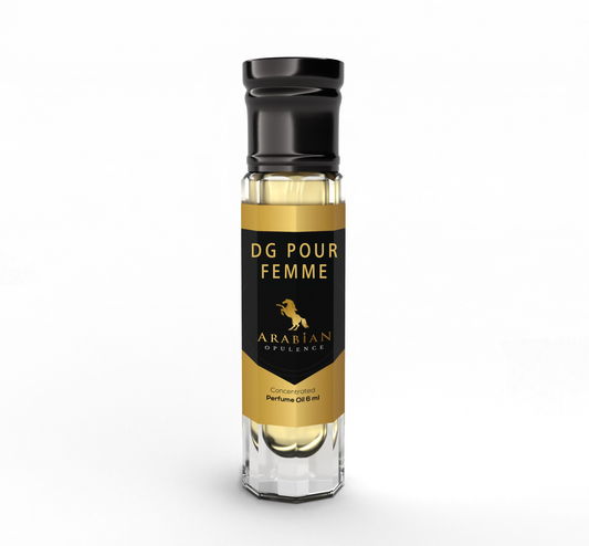 FR97 DG POUR FEMME - Oriental Flora Perfume Body Oil For Women | Long-Lasting Alcohol-Free Fragrance