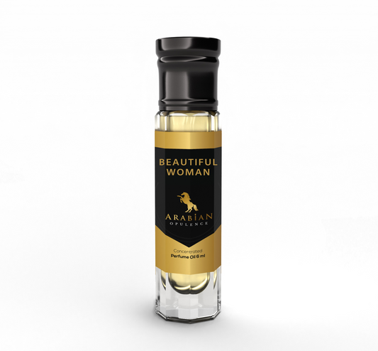 FR54 BEAUTIFUL WOMAN -  Floral Perfume Body Oil For Women| Long-Lasting Alcohol-Free Fragrance