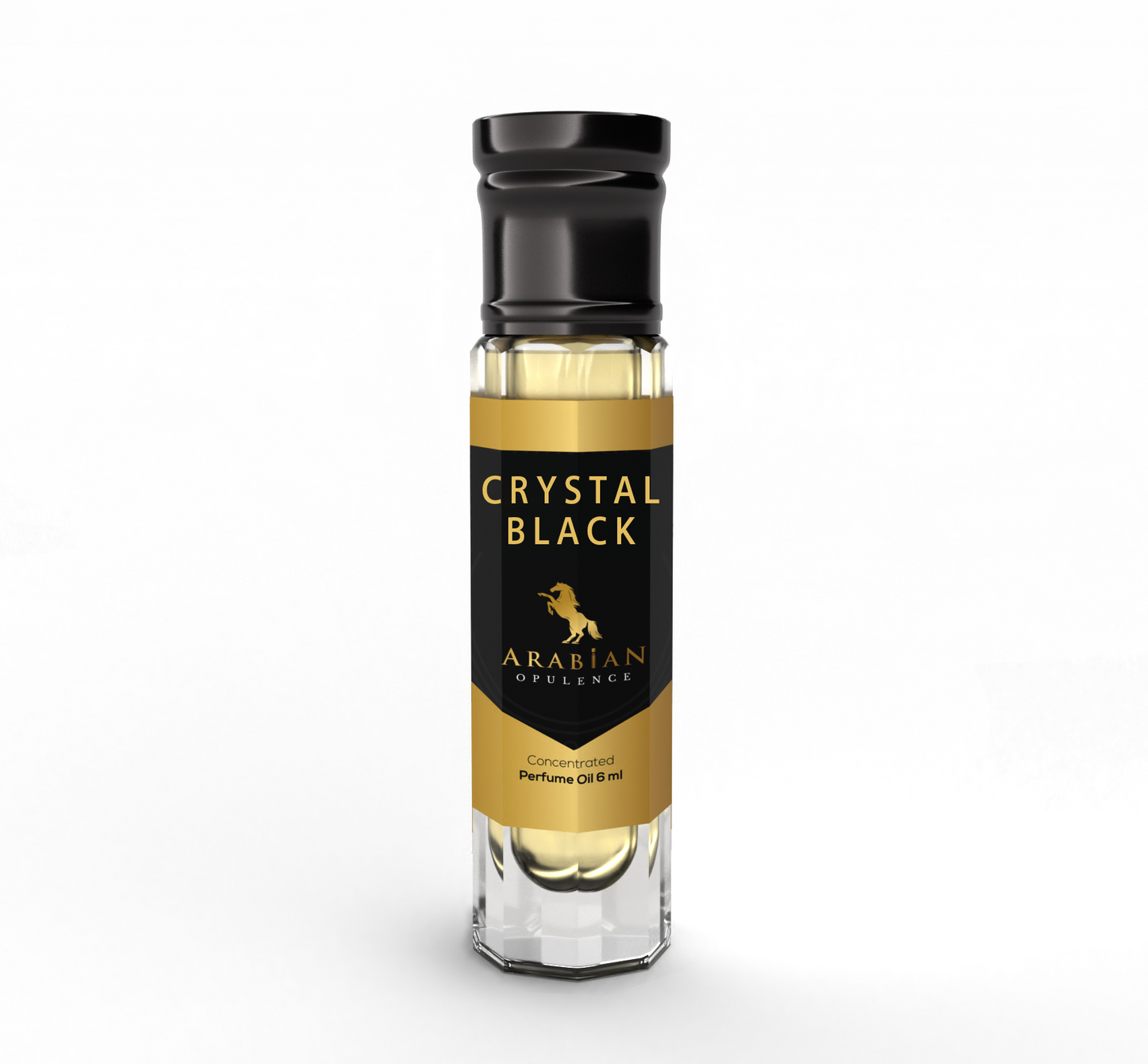 FR72 CRYSTAL BLACK -  Oriental Floral Perfume Body Oil For Women| Long-Lasting Alcohol-Free Fragrance