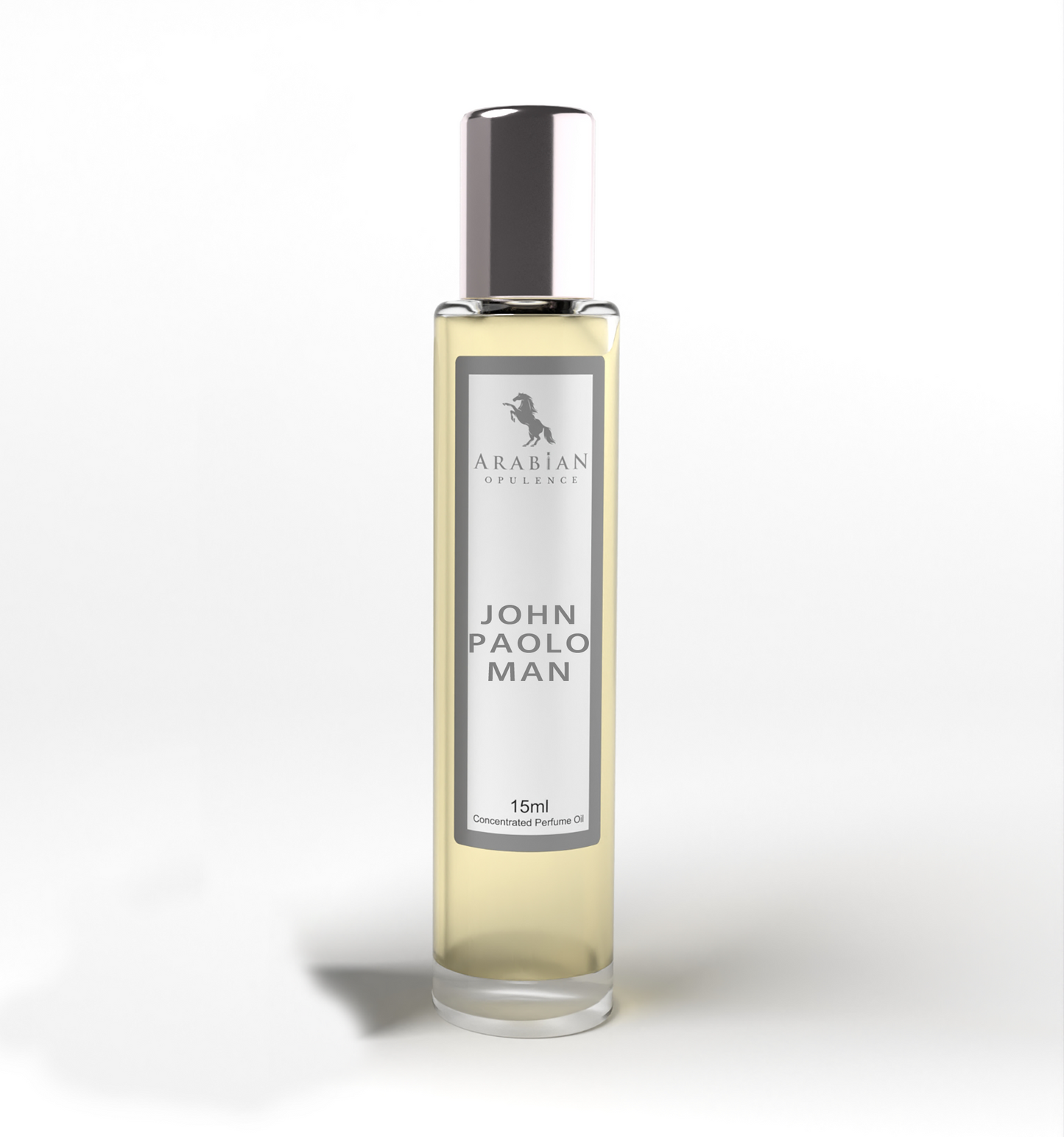 FR159 JOHN PAOLO MAN - Perfume Body Oil An Amber Fougere For Men | Long-Lasting Alcohol-Free Fragrance